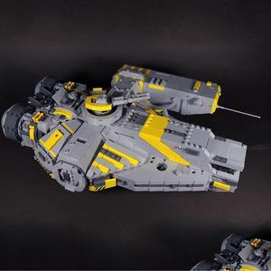 ZITIANYOUBUILD Custom MOC: C7628 XS - Stock Light Freighter Model 1745 Parts