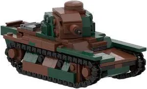 ZITIANYOUBUILD Custom MOC-127245 R40 Tank Model Toys 326 Parts Kids Gift for Christmas