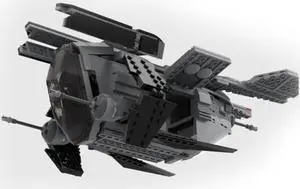 ZITIANYOUBUILD MOC-86589 The Patrol Transport Ship Model Building Toys Set from Film 574 Parts