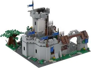 ZITIANYOUBUILD Custom MOC-50151 Arm Castle Model Toys 498 Parts Kids Gift for Christmas