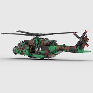 ZITIANYOUBUILD MOC-155624 NH-90 Tactical Transport Helicopter with Rotor System 2515 Parts