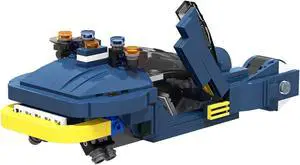 ZITIANYOUBUILD Custom MOC: MOC-20383 Iconic Flying Spinner Cars Model Gift for Christmas