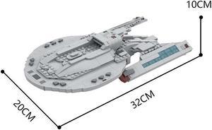 ZITIANYOUBUILD Custom MOC: C7751 USS Titan NCC-80102 Ship Model 572 Parts