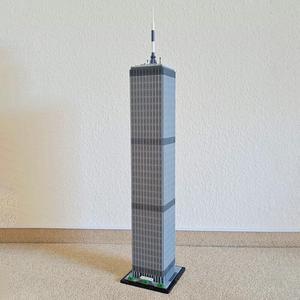 ZITIANYOUBUILD MOC-127129 World Trade Center Model 1:800 Scale Architecture 2126 Parts