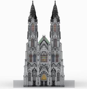 ZITIANYOUBUILD MOC-142098 Cologne Cathedral Model Modular Building for Collection 29682 Parts