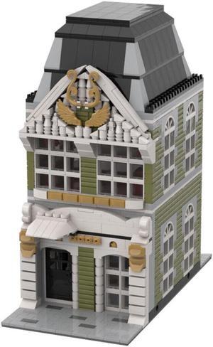 ZITIANYOUBUILD C4751 Modular Building: Decorated House Model Building Toys 1860 Parts