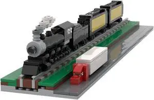 ZITIANYOUBUILD Custom MOC-56288 Micro Scale 440 (Hit the Bricks) Train 447 Parts Kids Gift