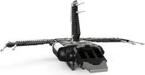 ZITIANYOUBUILD C7406 Main Transport Craft Ship with Cockpit and Foldable Wings 753 Parts