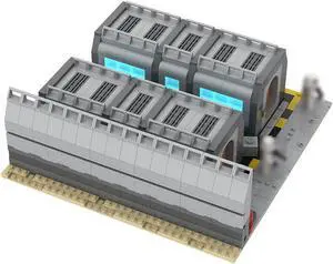 ZITIANYOUBUILD MOC-155521 Base and Barracks Model from Movie Building Toys Set 695 Parts