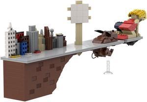 ZITIANYOUBUILD C4957 Skyline Architecture: End of the Road Building Toys Set 886 Parts