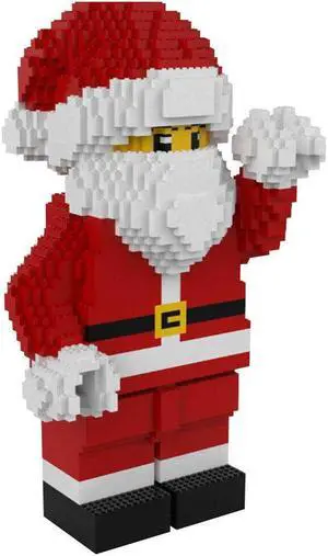 ZITIANYOUBUILD C5147 Santa Claus Model Sculpture 60cm High for Christmas 2021 Parts
