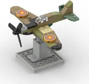 ZITIANYOUBUILD Custom MOC-48107 Avro Lancaster + Supermarine Spitfire Model 306 Parts Kids Gift