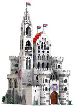 ZITIANYOUBUILD Custom MOC-190650 Gothic Manor and Hidden Base Building Blocks (1613PCS)