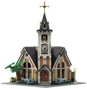 ZITIANYOUBUILD Custom MOC-171047 Medieval St. Joseph Memorial Church(3117PCS) Toys Gift