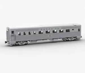 ZITIANYOUBUILD Custom MOC-202248 Santa Fe Super Chief Car Building Blocks Set (5021PCS)