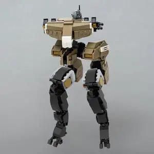 ZITIANYOUBUILD Custom Gekko Mech Unmanned Autonomous Fighting Vehicle War Machine 519 Parts