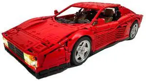 ZITIANYOUBUILD Custom Moc-98925 Iconic Supercar with Power Functions and Interior 3738 Parts