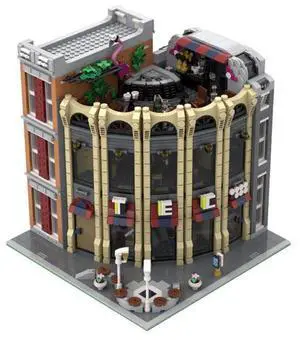 ZITIANYOUBUILD Custom MOC-203717 Round Corner Tech Store Building Blocks Set 2691PCS Toys Gift