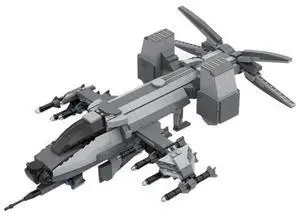ZITIANYOUBUILD Custom MOC-207766 Close Support Helicopter Gunship Building Blocks Set (731PCS)