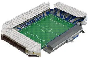 ZITIANYOUBUILD Custom MOC-85499 UK Famous Football Stadium Building Blocks Set (49818PCS)