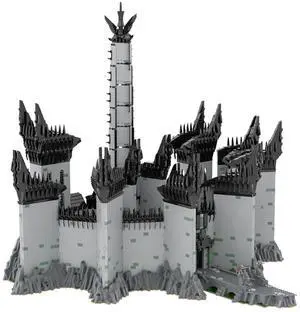 ZITIANYOUBUILD Custom Moc-84124 UCS Fortress With High Tower And Mansion (14045+ Parts)
