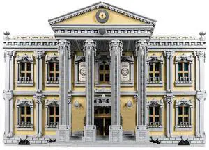 ZITIANYOUBUILD Custom MOC-77106 The Court House (13905 Parts) Toys Gift for Christmas