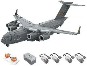 ZITIANYOUBUILD Custom MOC-193079 C-17 Globemaster III Transport Aircraft Military 17313 Parts