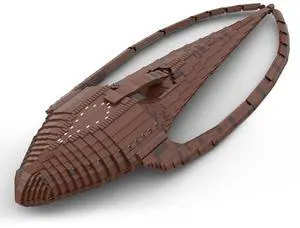 ZITIANYOUBUILD Custom MOC-140379 Leviathan-Moya Future Spaceship Model(3700PCS) Toys Gift
