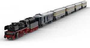 ZITIANYOUBUILD Custom MOC-117307 Historical Passenger Train (6753 Parts) Gift for Christmas