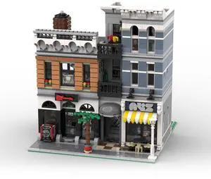 ZITIANYOUBUILD Custom MOC-88443 Modular Street View Collection Small Particles Blocks 10259PCS