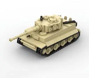 ZITIANYOUBUILD Custom MOC-201271 1/45 scale Tiger 131 Building Blocks Set (598PCS) Toys Gift
