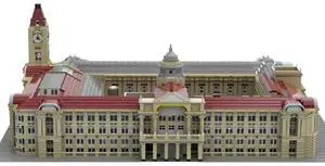 ZITIANYOUBUILD Custom MOC-112041 Birmingham City Council House, Museum & Art Gallery 19599 PCS