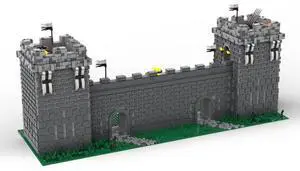 ZITIANYOUBUILD Custom MOC-147993 Medieval Castle Architecture Model Building Blocks (6333PCS)