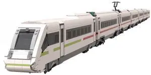 ZITIANYOUBUILD Custom MOC-75541 ICE 4/Br 412 Train (6188 Parts) Toys Gift for Christmas