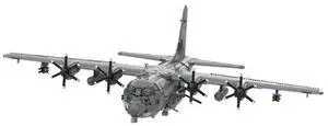 ZITIANYOUBUILD Custom MOC-217633 1/35 Scale AC-130J Ground-attack Aircraft Helicopter (5444PCS)