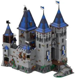 ZITIANYOUBUILD Custom MOC-163712 Medieval Castle A Veritable Fortress (4421PCS) Toys Gift