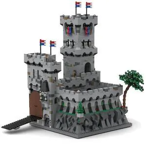 ZITIANYOUBUILD Custom MOC-87299 Kings Mountain Fortress (3626 Parts) Toys Gift for Christmas
