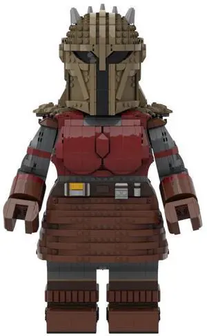 ZITIANYOUBUILD Custom Moc-153212 Movie Character Model with Body and Head (3291pcs) Toys Gift