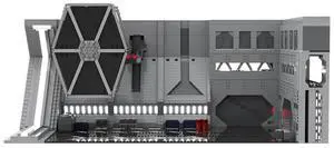 ZITIANYOUBUILD Custom MOC-153410 Sci-Fi Interstellar War Fighter Hangar Model 7805PCS Toys Gift