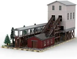 ZITIANYOUBUILD Custom MOC-100873 Icing House and Platform Style 1 (11939 Parts) Toys Gift