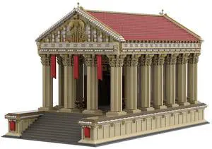 ZITIANYOUBUILD Custom MOC-136729 UCS Ancient Roman Temple (20179 Parts) Toys Gift for Christmas