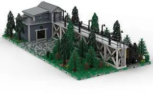 ZITIANYOUBUILD Custom MOC-103618 Icing House Platform Extensions Style 2 (6769PCS) Toys Gift