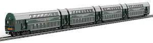 ZITIANYOUBUILD Custom MOC-201479 Double Decker Train DGBge of the Deutsche Reichsbahn (4712PCS)