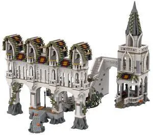 ZITIANYOUBUILD Custom MOC-122041 Western Magic Gate Model(3751PCS) Toys Gift for Christmas