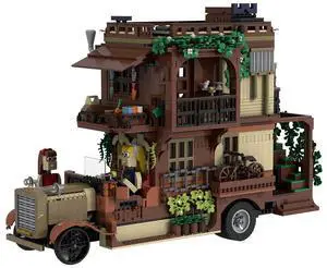 ZITIANYOUBUILD Custom MOC-139805 Vintage Caravan (5158 Parts) Toys Gift for Christmas