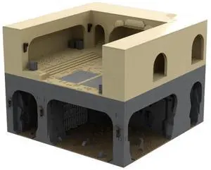 ZITIANYOUBUILD Custom MOC-102310 UCS Castle Palace Throne Room 1:1 Model Sci-fi Scene (4017PCS)