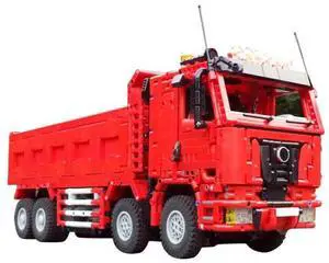 ZITIANYOUBUILD Custom MOC-198225 RC Pneumatic Dump Truck Building Blocks Set (5152 PCS)