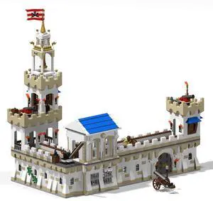 ZITIANYOUBUILD Custom MOC-109026 Medieval Fortress (4246 Parts) Toys Gift for Christmas