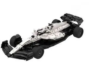 ZITIANYOUBUILD Custom Moc-216550 Racing Car 1:8 Scale With Fake V6 Engine (3417pcs)