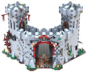 ZITIANYOUBUILD Custom MOC-120736 Medieval Castle (2136 Parts) Toys Gift for Christmas